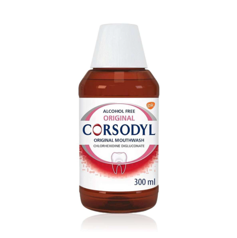 Corsodyl Original Mouthwash 300 ml (10.1 fl oz)